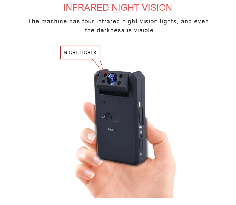 Новая мини камера Full HD 1080P MD90 Mico камера инфракрасного ночного видения мини DVR 180 градусов вращение видеокамера мини Спорт DV камера