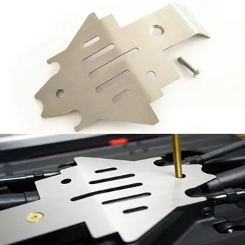 

TRX4 Stainless Steel Chassis Armor Protection Skid Plate for 1/10 RC Crawler Traxx as Trx-4 Trx 4
