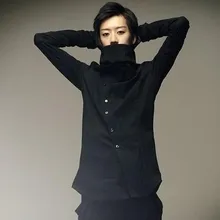 S-4XL! Мужская Новая корейская Осенняя приталенная рубашка, Мужская модная рубашка с длинным рукавом, одежда, костюмы певицы