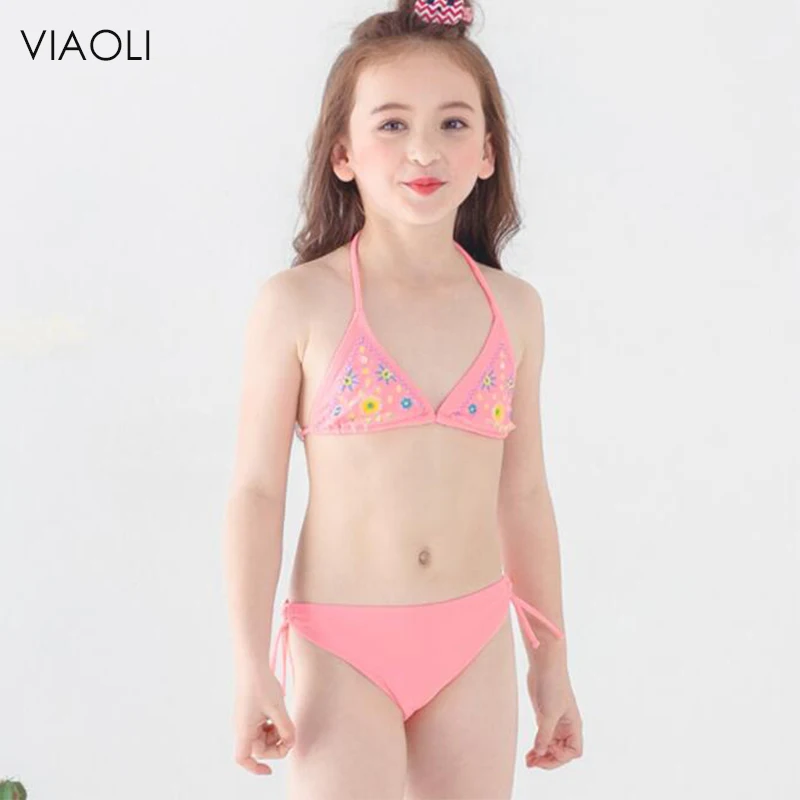 

Baby Girls Tankini Bikini Set Swimwear Bathing Suit Beachwear HOT Cute Small Fresh Printing Two-piece Swimsuits Clothing Sets