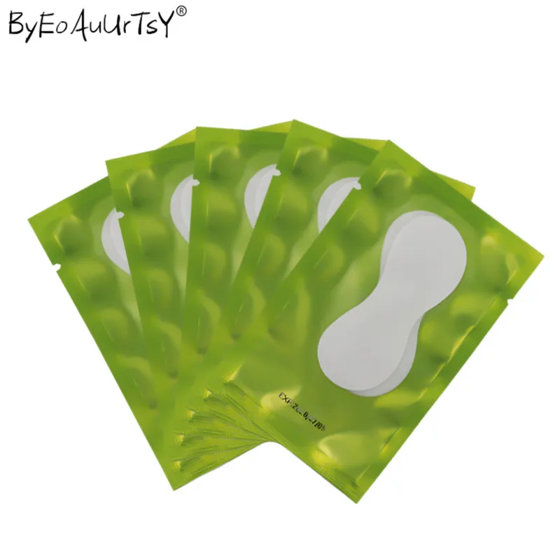 100pairs Disposable Eye Pads Lash Paper Patches Moisture Eyelash Extension Eye Tips Sticker Wraps Make Up Tools Eyelash Pad (2)