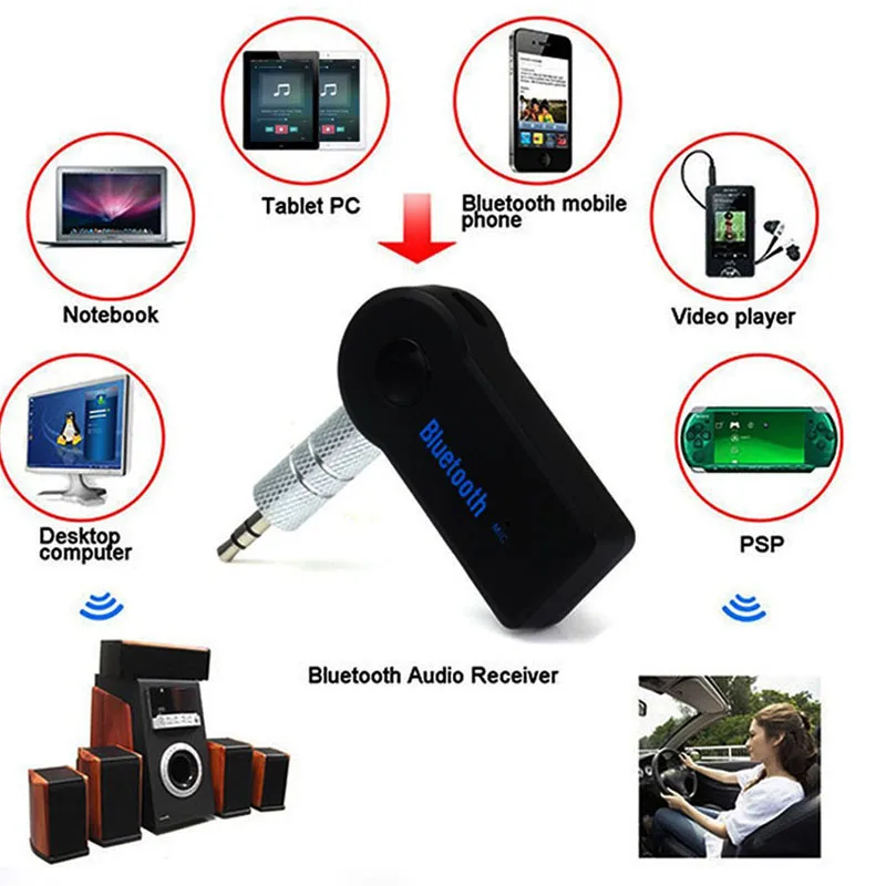 car bluetooth music receiver hand free