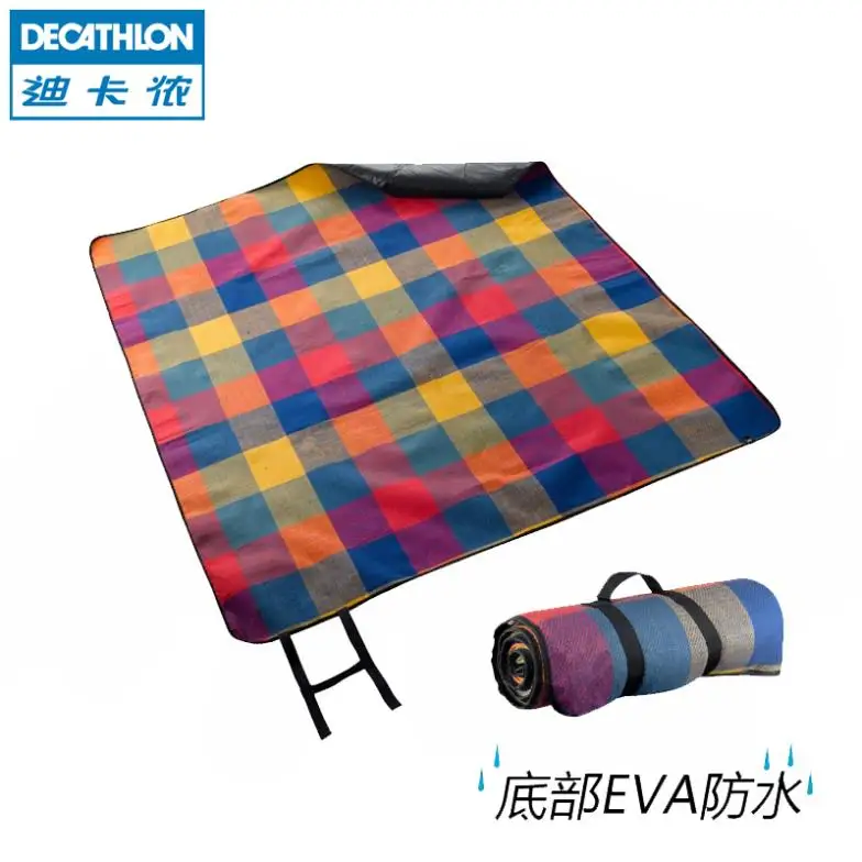 Decathlon Exterieure Pique Nique Tapis De Camping Gonflable De Couchage De Camping Pique Nique Esterilla Camping Tissu Quechua Aliexpress