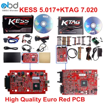 

Online Red PCB KESS V2 V5.017 EU Version KESS 2.47 K-TAG 7.020 Ktag V7.020 V2.25 ECU Chip Tuning Kit OBD2 OBDII ECU Programmer