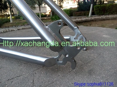 Titanium mountian bike frame6