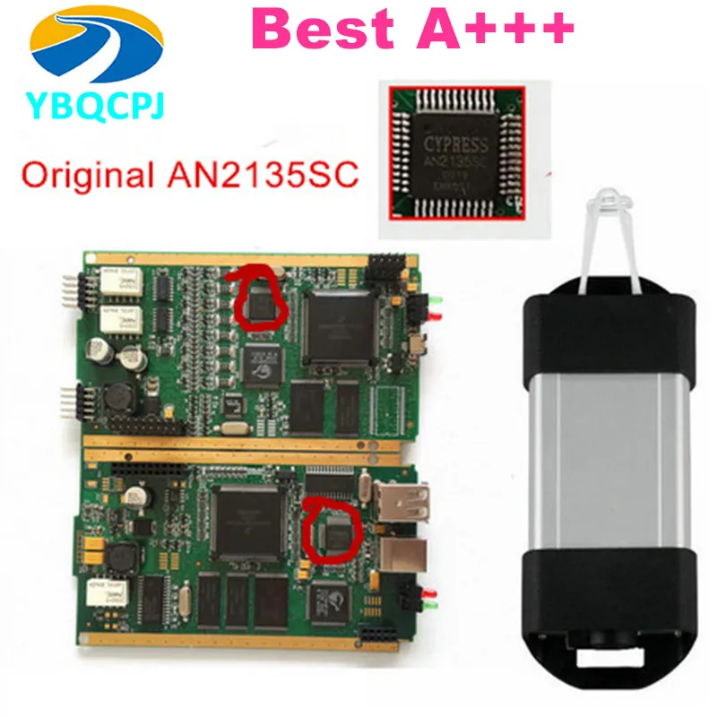 Лучшее качество A+++ V188 может закрепить для Renault диагностический интерфейс с оригинальным полным чипом AN2135SC AN2136SC многоязычный
