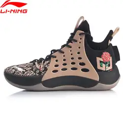 Li-Ning Мужская звуковая VII V2 розовый город профессиональная обувь для баскетбола CJ McCollum легкая подкладка из пены спортивные кроссовки ABAP077 XYL272