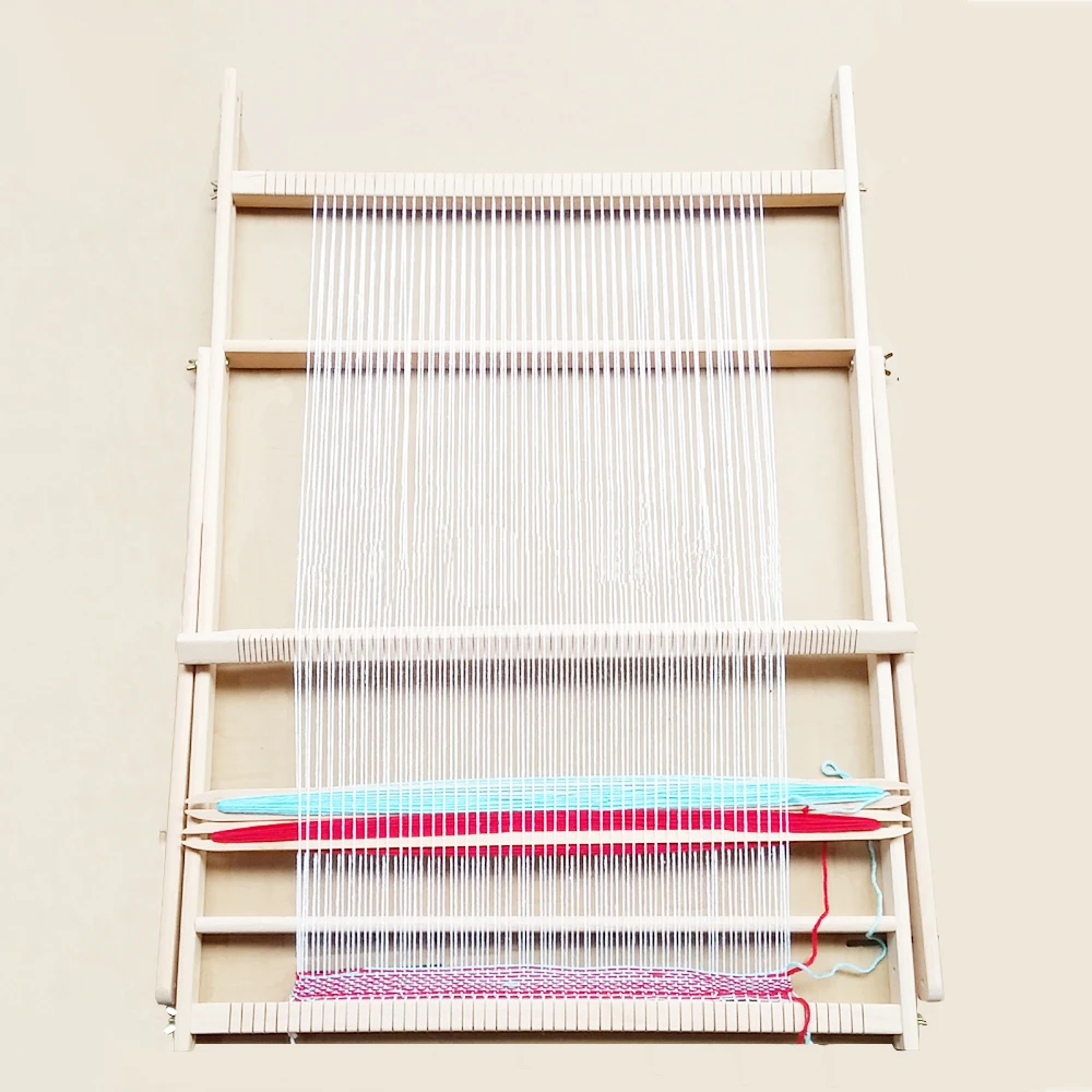 Wooden Traditional Weaving Loom Children Toy Craft Educational Gift