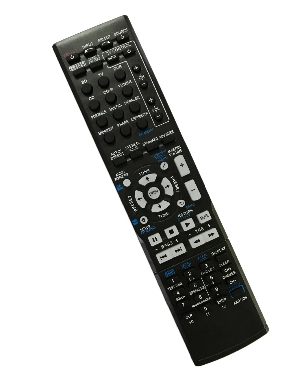 Replacement Remote Control for Pioneer AXD7568 AXD7623