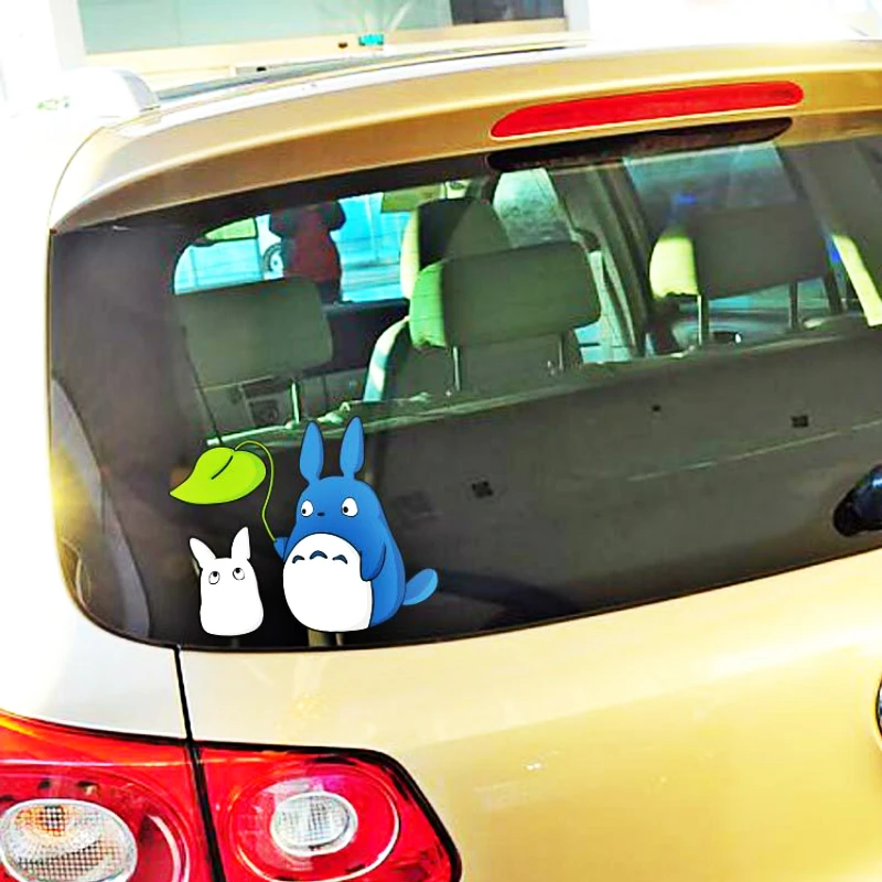 Украшение для автомобиля Etie мультяшный логотип Totoro наклейка DIY мотоцикла