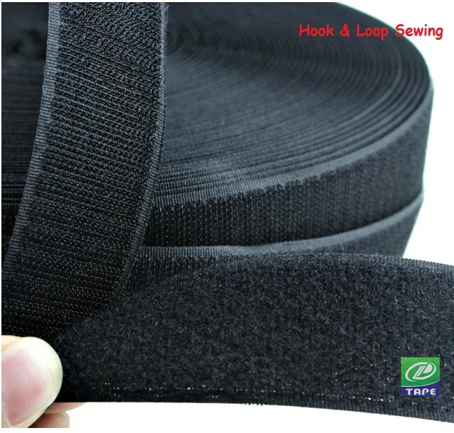 

Nylon Hook and Loop fastener tape for sewing Width 40mm* Length 3 meters