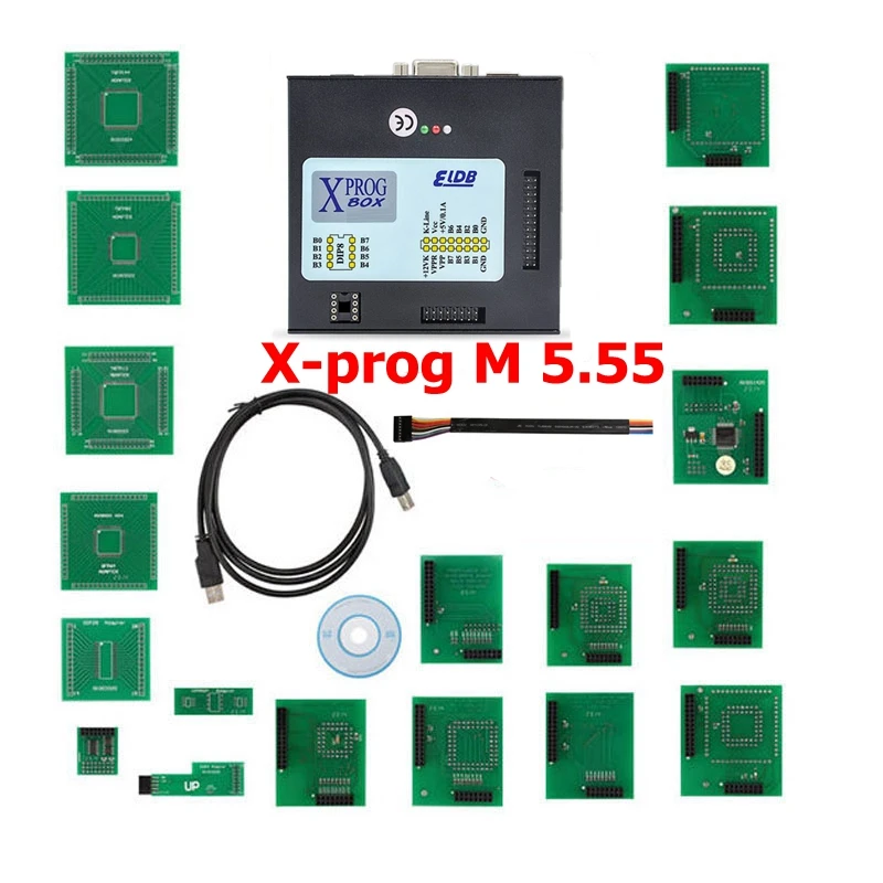 Профессиональный диагностический сканер XPROG M V5.55 для настройки чипов ECU X-prog 5 55 OBD |