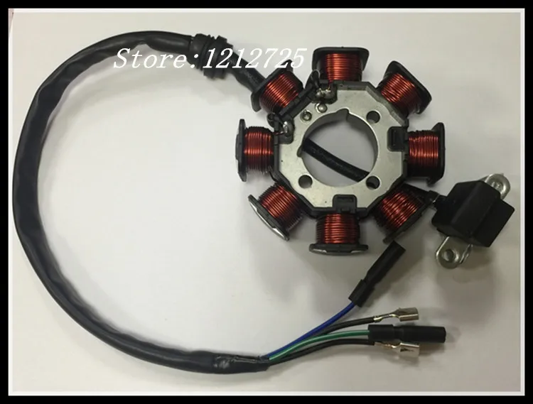 

Motorcycle stator coil HJ125 HJ150 HJ150-2C/6C//9A/9C 8 level Magneto coil