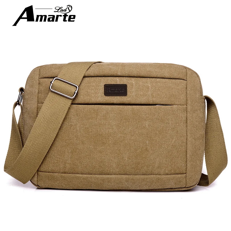 

Hot Sale Mens Messenger Bags High Quality Canvas Shoulder Bag Cool Men Business Fashion Crossbody Bags Casual Travel Bag