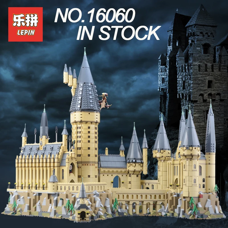 

Compatible Legoing 71043 Lepin 16060 6742pcs Harry Magic Potter Hogwarts Castle School Kit Building Blocks Bricks DIY Toy Model