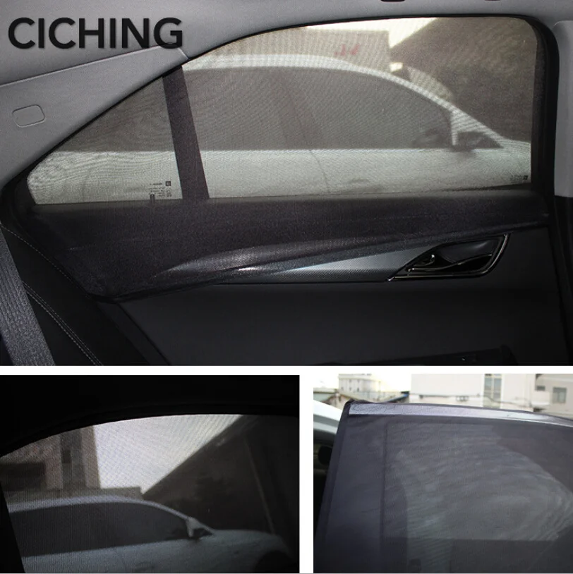 

Car Sun Shades Rear Window Sunshades Cover Mesh for Peugeot 307 308 407 206 207 3008 406 208 2008 508 408 306 301 106 107 607 40