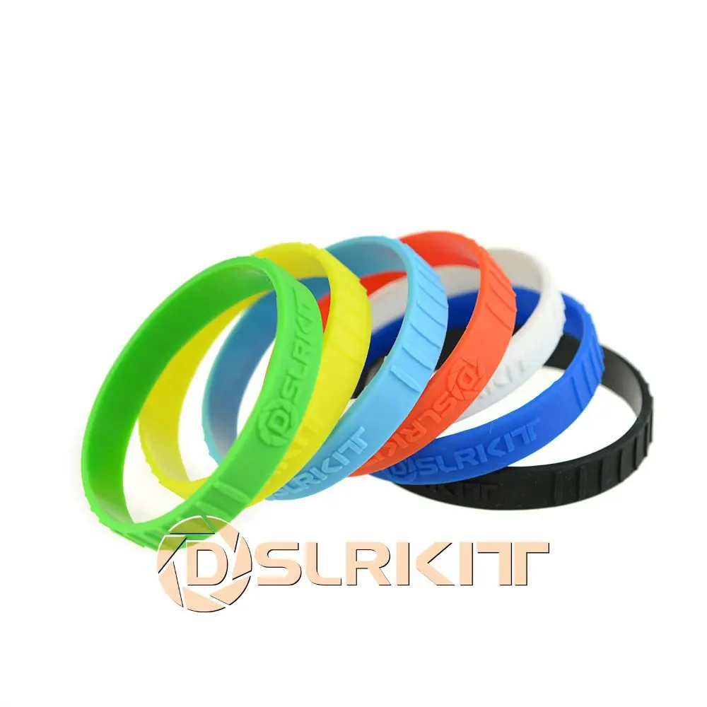 7 шт. силиконовые резиновые браслеты для объектива камеры|set colores|set braceletset camera |