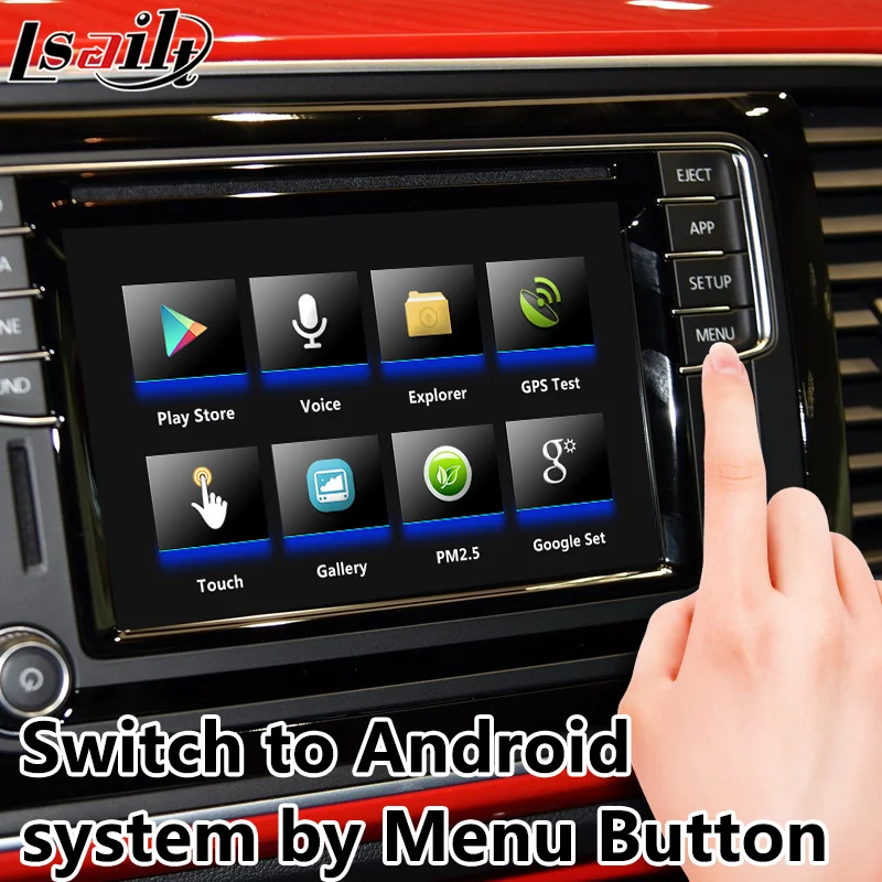 GPS навигатор Lsailt на Android 9 0 для Beetle / Passat Octavia 2013 19|interface|interface universal |