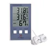 Digital Thermometer Hygrometer Indoor Outdoor Temperature Humidity Meter C/F LCD Display Sensor Probe Weather Station ► Photo 2/6