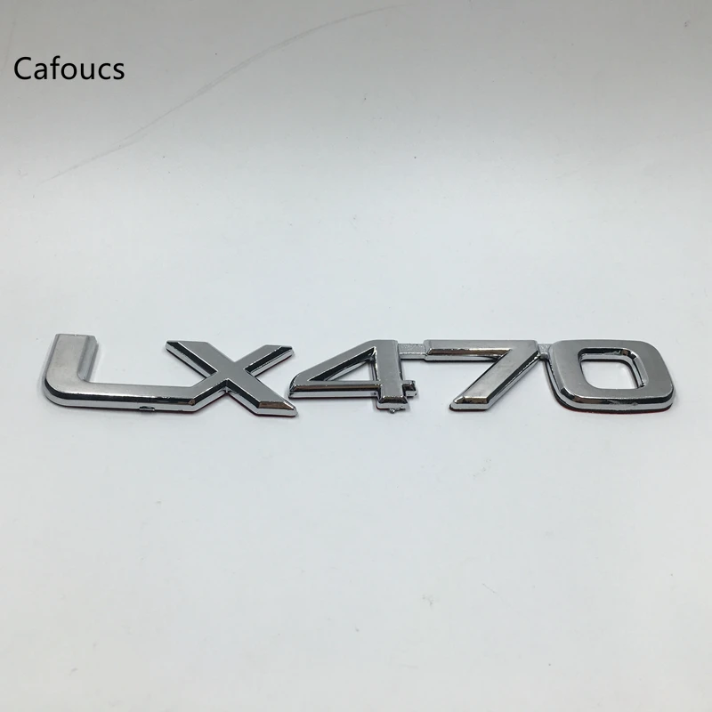 

Cafoucs for Lexus LX470 LX 470 Emblem Script rear Tailgate door Chrome Trunk Logo