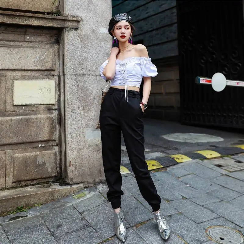 New-2018-Punk-Style-Women-Army-Green-Black-Khaki-Camo-Cargo-Trousers-Pants-Military-Army-Combat (1)