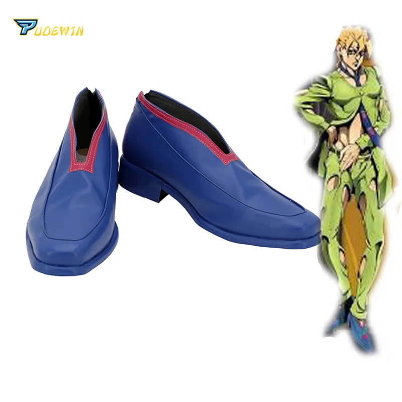 

JoJo's Bizarre Adventure: Golden Wind Pannacotta Fugo Shoes Cosplay Boots Custom Made