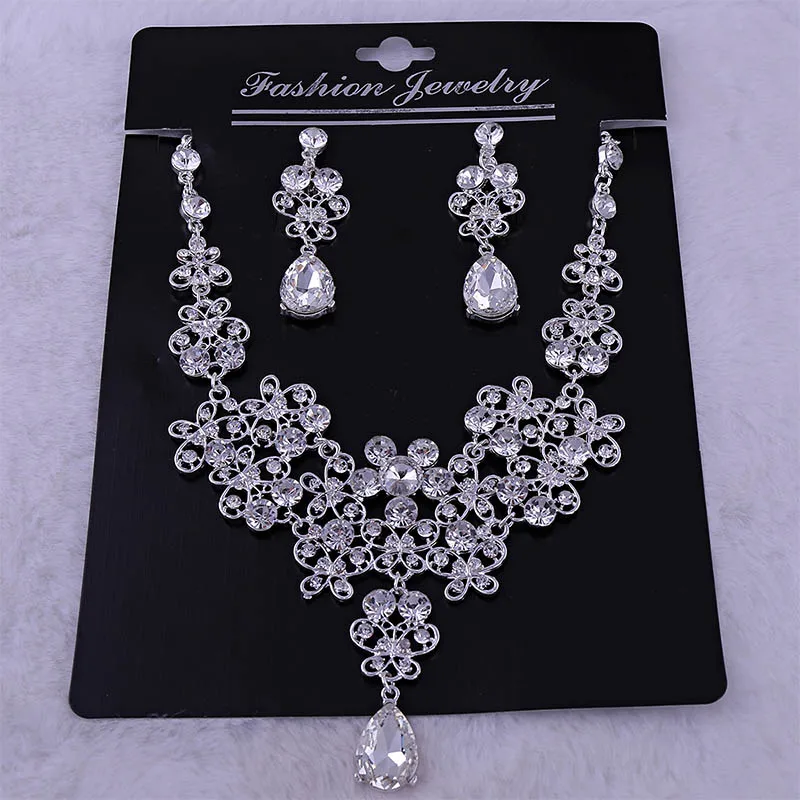 elegant wedding jewelry set