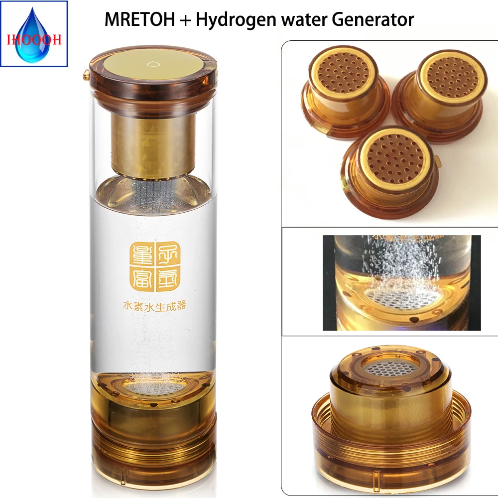 

Hydrogen Rich Generator For H2 Water Ionizer and MRET OH Molecular Resonance water cup/bottle Built-in acid water cavity