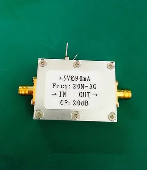 

NEW 1PC High Linearity Wideband RF Amplifier 20dB 0.02-3G Power Amplifier Module