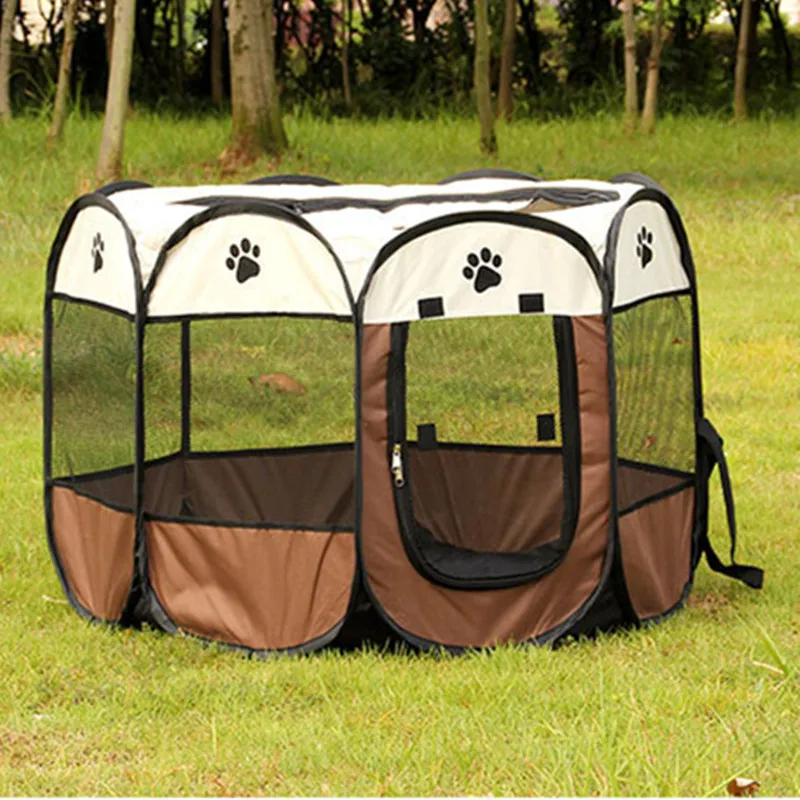 Portable Folding Dog House Pet tent Cage Dog Cat Tent