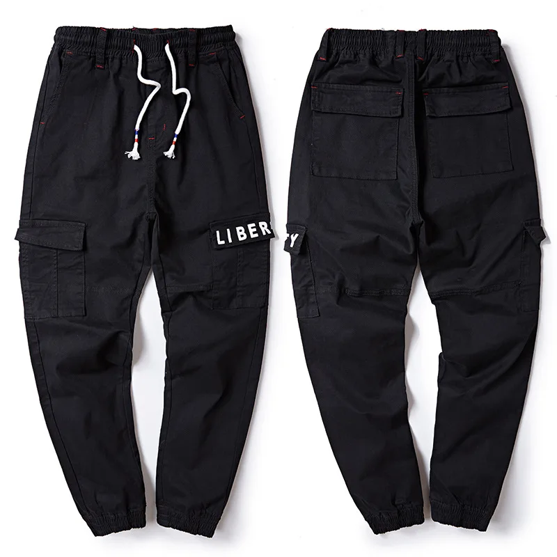 

Men pants plus size 5XL 6XL 7XL 8XL Quality Casual Men's Fashion Joggers pants strech Casual Harem Pants Hip Hop military