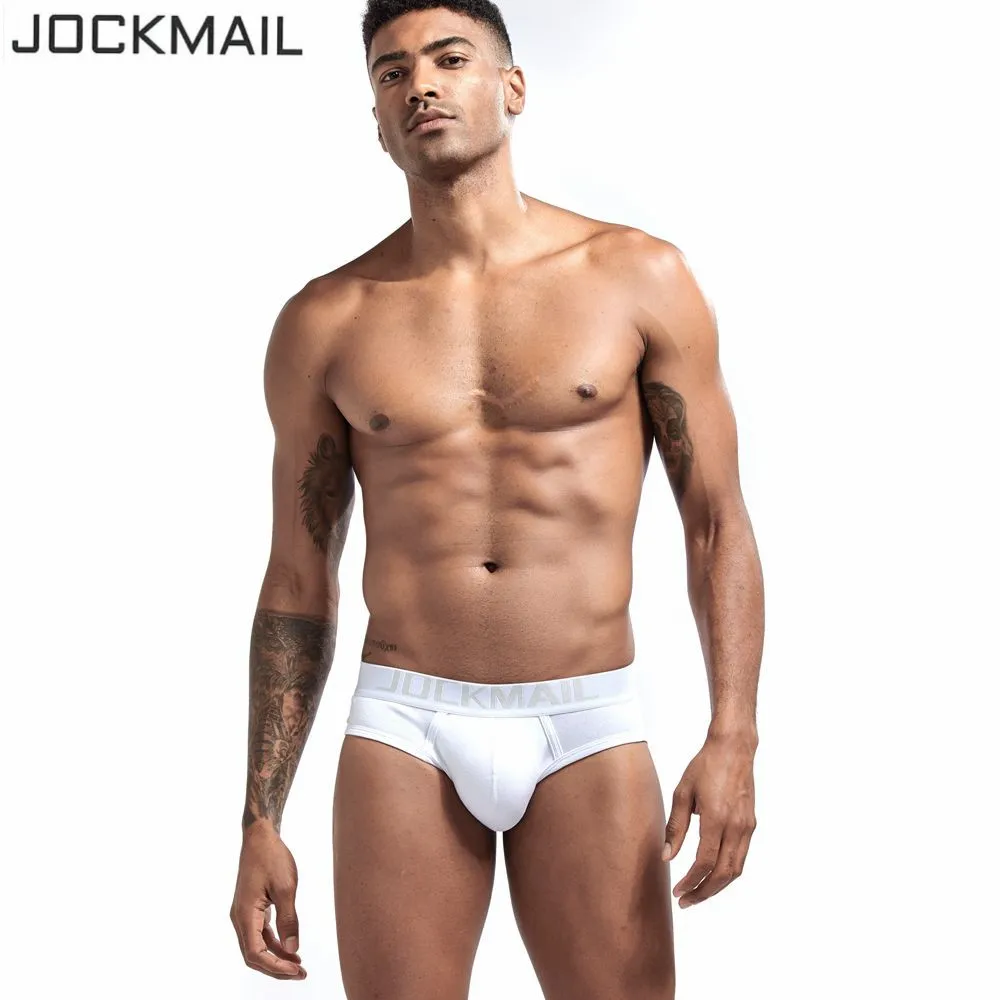 

JOCKMAIL high quality Brand Men Underwear Breathable Sexy Mens Briefs Underpants Cotton Comfortable Cueca Male Panties Shorts