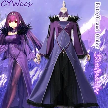 Игра Fate/Grand Order FGO Косплей Scathach Косплей Костюм комикс Cos Униформа женское платье костюмы на Хэллоуин Одежда