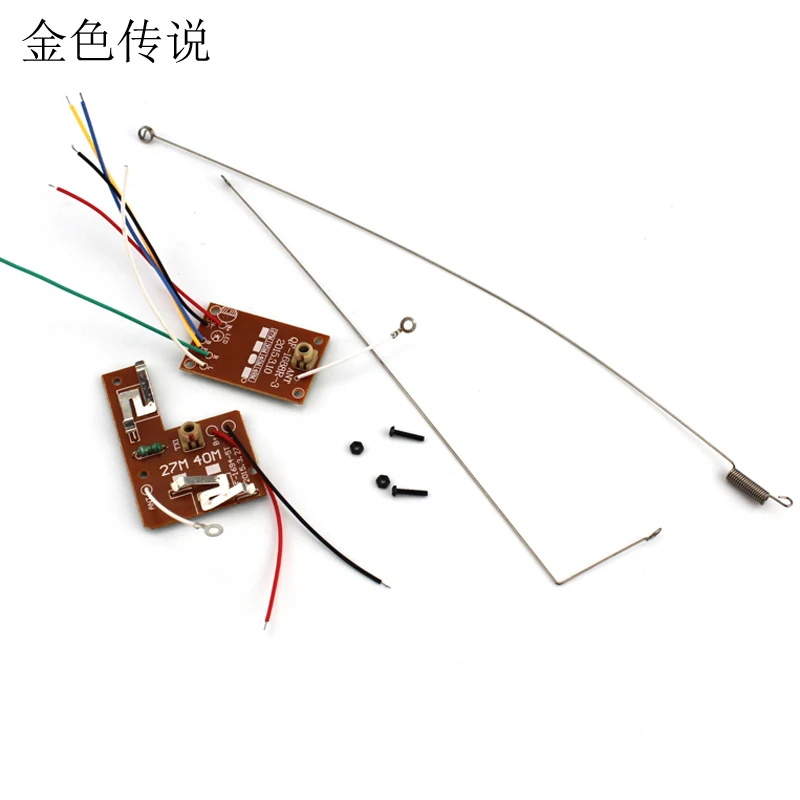 F19984 4CH 27 МГц дистанционный передатчик и приемник плата с антенной для DIY RC