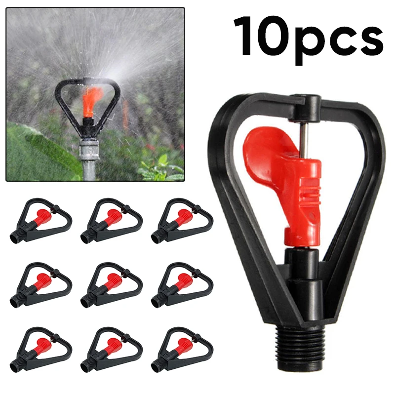 DN15 Sprinkler Head Nozzle Water Lance Gardening Tool Lawn Shower Rotating Spray