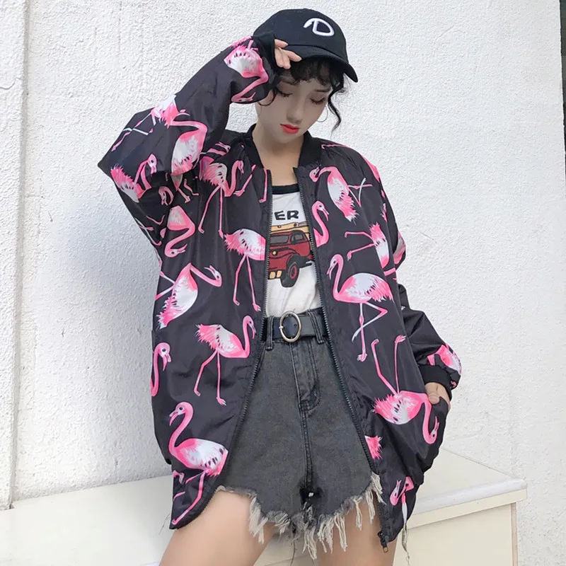 Пальто для мужчин и женщин осень и зима харакуджу куртка-бомбер женская хлопковая облегающая бейсбольная куртка женская s(M1999