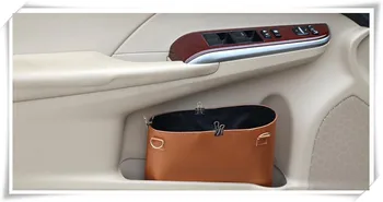 

New HO brown Black Car Styling vehicle trash can For bmw e46 E39 E60 E90 E36 Audi a4 a3 b6 b7 c5 bmw mini r55 r56 f56 r50 one