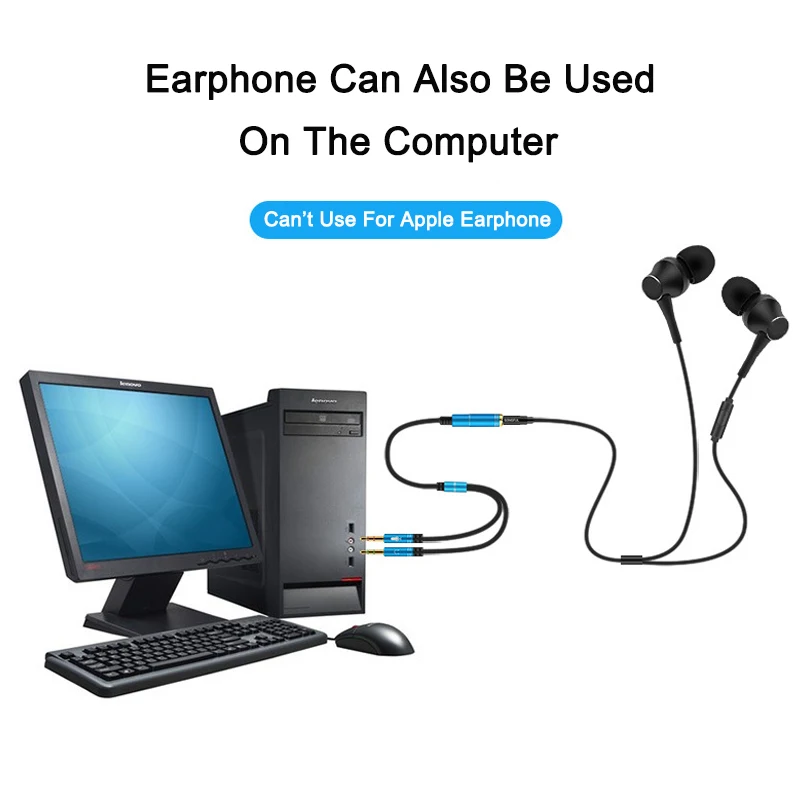 3.5mm Jack Microphone Headphone Splitter Audio Cable AUX Extension 2 Male To 1 Female Cables For Computer Notebook MP3 1M 30CM 3.5mm Jack Microphone Headphone Splitter Audio Cable AUX Extension 2 Male To 1 Female Cables For Computer Notebook MP3 1M 30CM