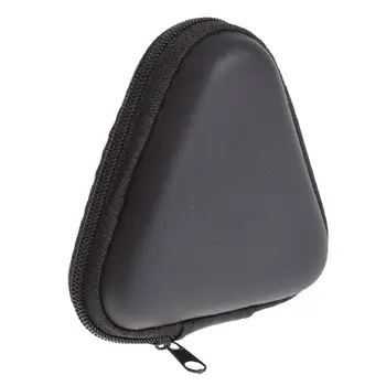 

Mini Zipper Hard Headphone Case Portable Earbuds Pouch box PU Leather Earphone Protective USB Cable Organizer Coin Purses Pouch