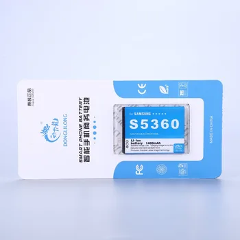 

DLL EB454357VU For Samsung S5360 Galaxy Y S5380D S5300 S5368 I509 S5380 B5510 i509 gt-s5360 s5380i sch-i509 1400mAh