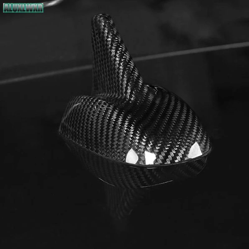 

Carbon Fiber Radio Roof Antenna Cover Cap Trim Decoration car Accessories For Maserati Ghibli Quattroporte 2013 to 2019 auto