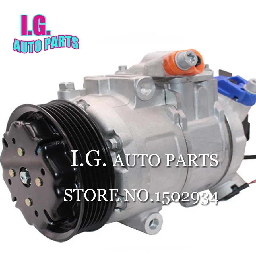 6SEU12C AUTO AC COMPRESSOR FOR CAR SKODA FABIA FOR CAR VOLKSWAGEN POLO / GOLF OEM 6Q0820803D