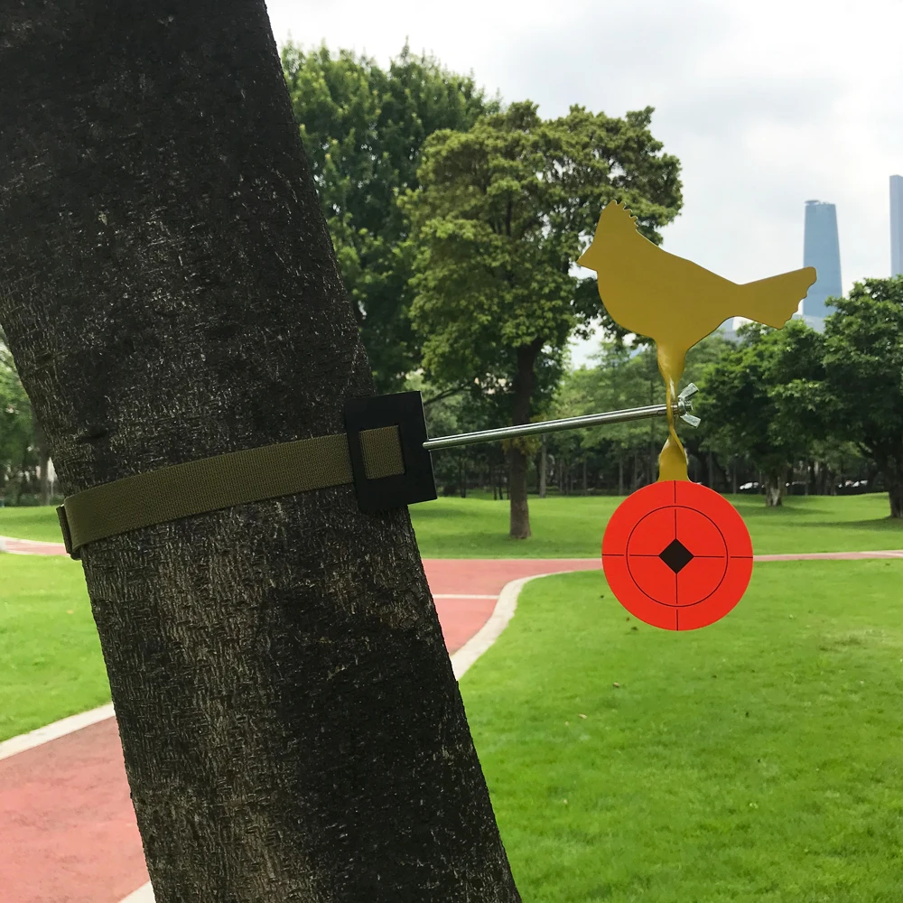 

Tied tree Binding Spinner Target Plinking Target Shooting Target 2mm