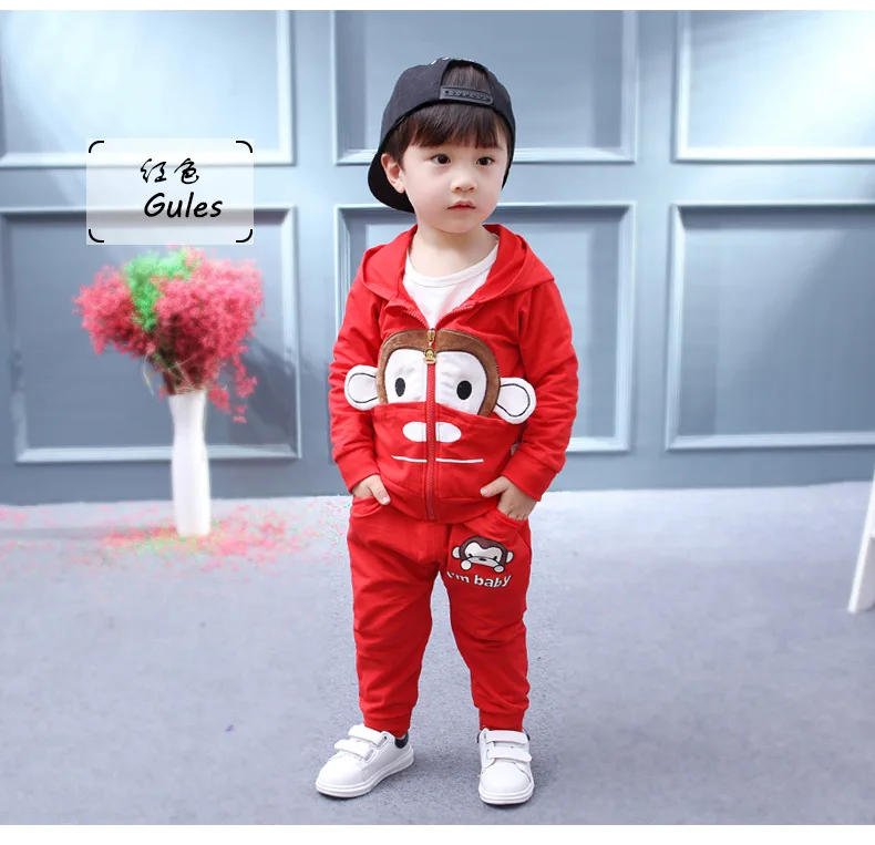 Children's clothing set winter 2017 baby autumn and Spring female male