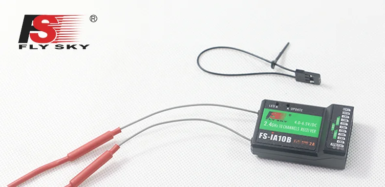 

FS-IA10B Flysky 10ch Receiver FS IA10B for RC Transmitter FS-I10 FS-I6S FPV RC Heli Plane Quadcopter drone