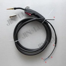 2,5 метров OEM MB 15AK 15 AK Mig фонарь с газовым значением для MIG-130 Mig сварочный аппарат 90AF JINSLU