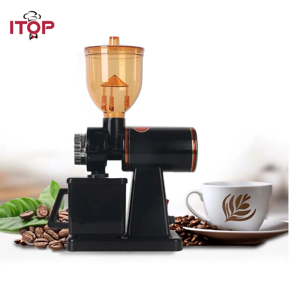 ITOP Electric 8 Speeds Bur Coffee Grinder Coffee Maker Home Espresso