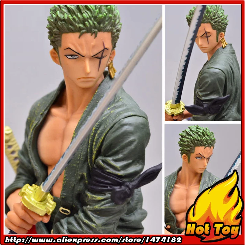 100% Original Banpresto Creator x Creator Collection Figure - Roronoa.Zoro Normal Color Ver. from One Piece japan anime one piece original banpresto creator x creator pvc collection figure dracule mihawk