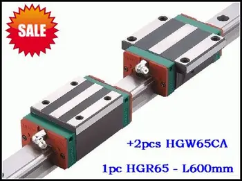 

1pcs Hiwin HGR65 L600mm rail +2pcs HGW65CA flanged block bearings