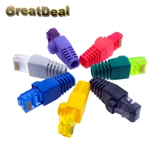 Красочные CAT5 CAT5e RJ45 разъем RJ45 модульная Вилки сети Ethernet-Кабель вилку RJ45 разъемы HY1544